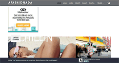 Desktop Screenshot of afashionada.com
